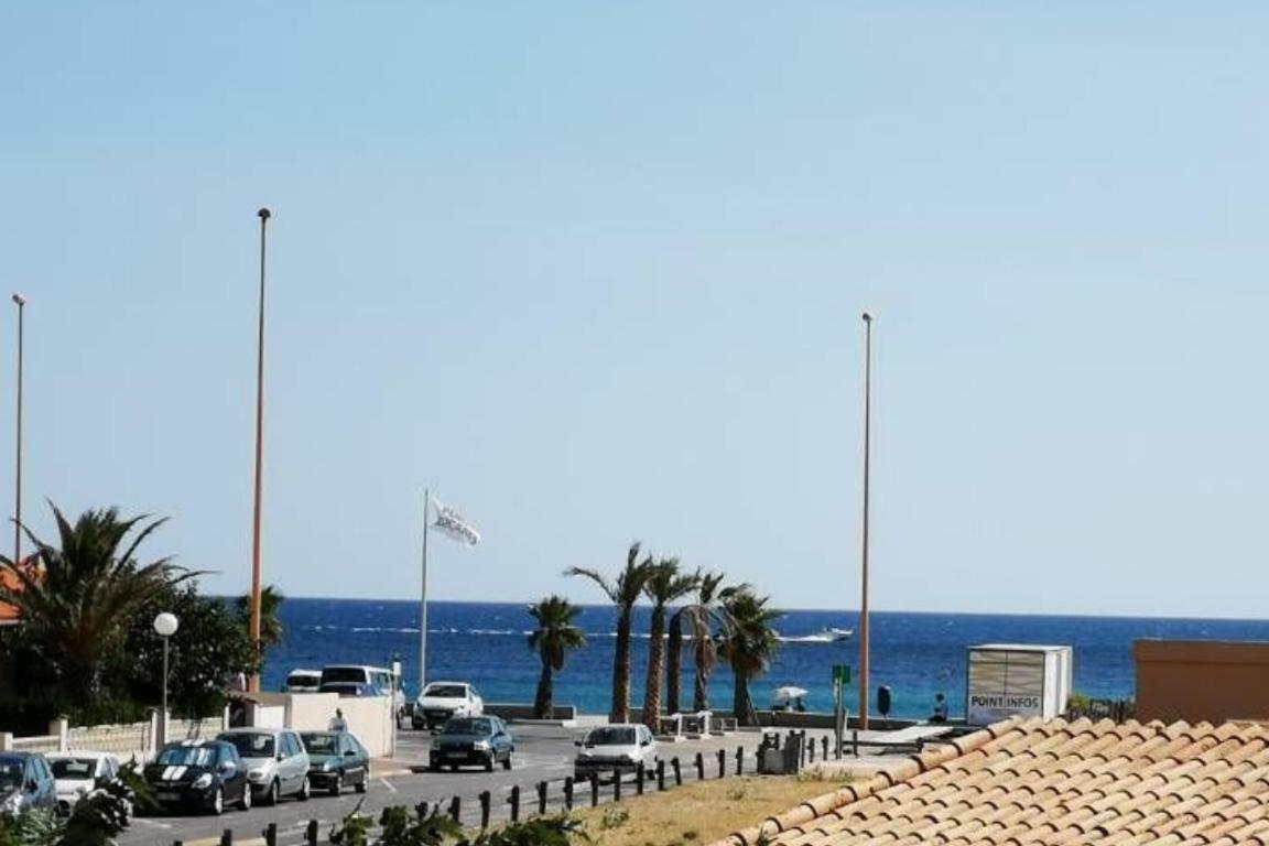 Face A La Mer Avec Clim, Wifi, Parking Le Barcarès Dış mekan fotoğraf